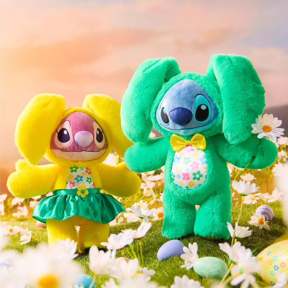 NWT Disney Store Tokyo Easter Springtime bunny Stitch